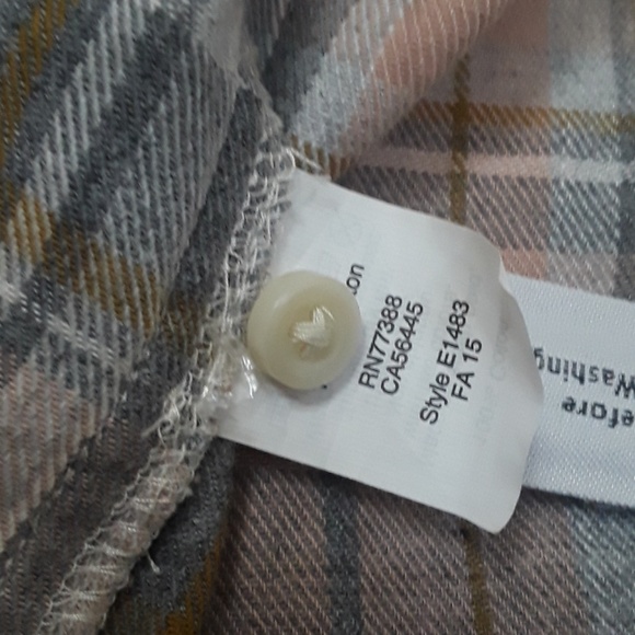 Madewell Ex-Boyfriend Flannel Shirt - Picture 8 of 8